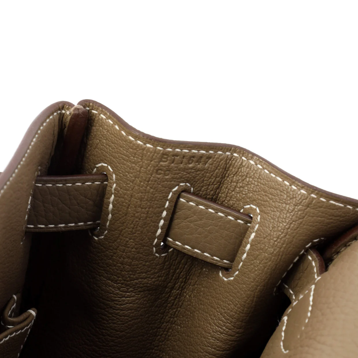 Kelly Handbag Grey Togo with Palladium Hardware 28 - Deep Luxury
