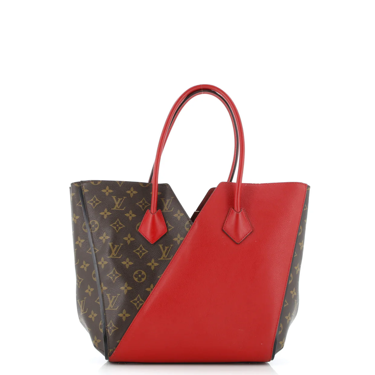 Kimono Handbag Monogram Canvas and Leather MM - Deep Luxury