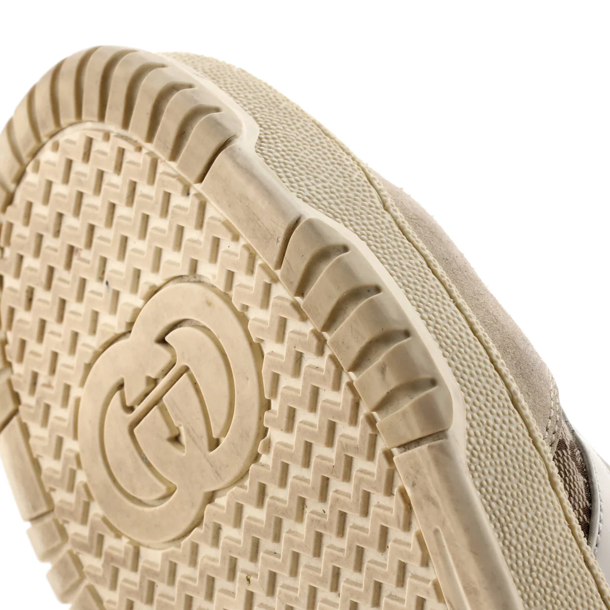 Re-Web Sneakers GG Canvas and Leather - Deep Luxury