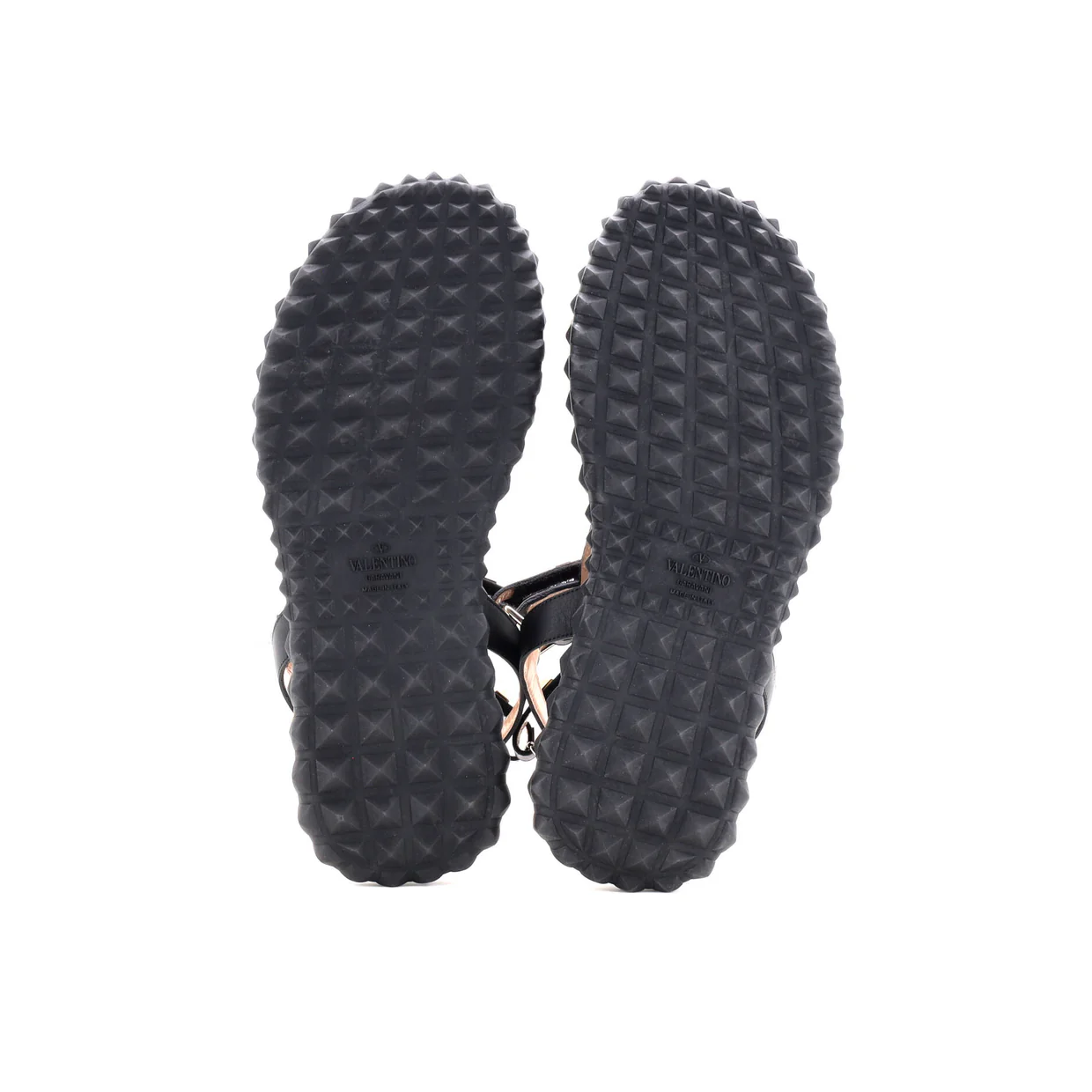 Women's Rockstud Gladiator Platform Sandals Leather - Deep Luxury