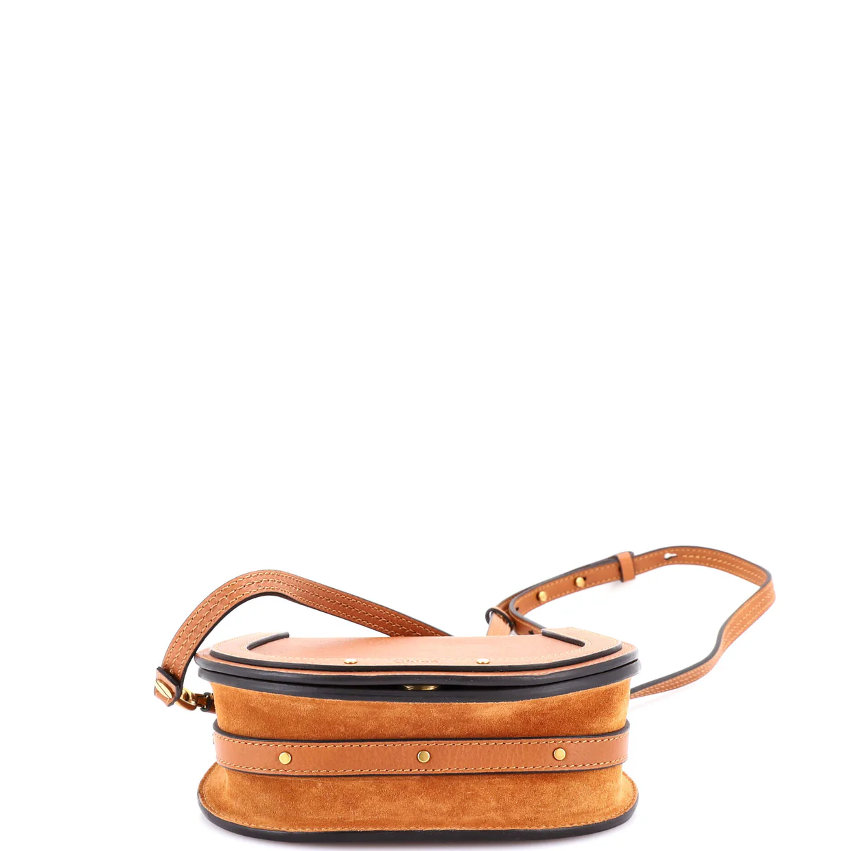 Nile Crossbody Bag Leather Small - Deep Luxury