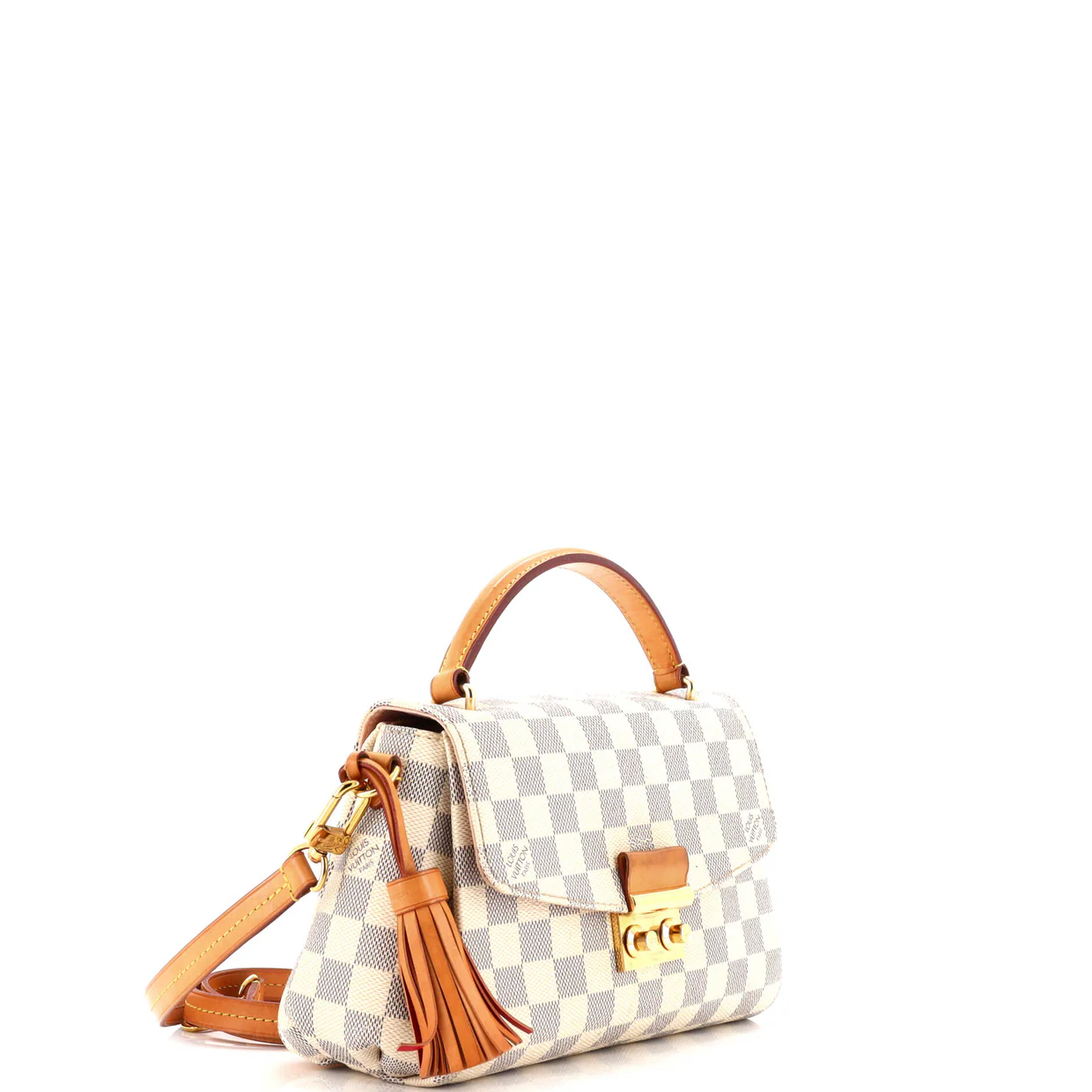 Croisette Handbag Damier - Deep Luxury