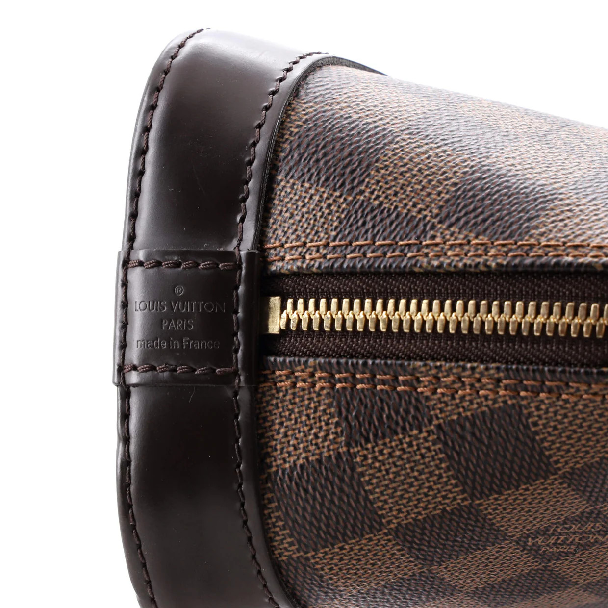 Alma Handbag Damier BB - Deep Luxury