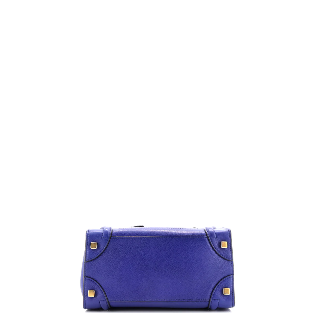 Luggage Bag Grainy Leather Micro - Deep Luxury
