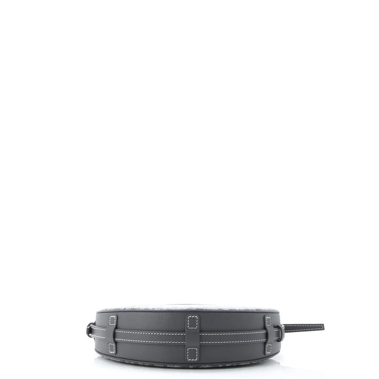 Hirondelle Shoulder Bag Coated Canvas and Leather - Deep Luxury