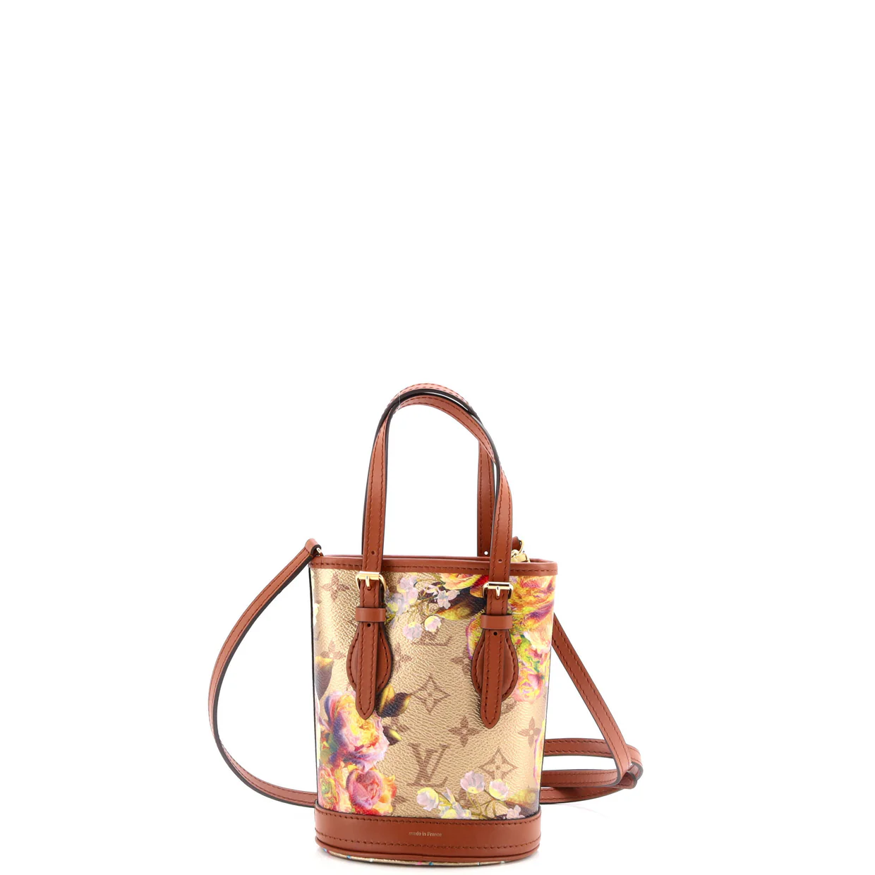 Bucket Bag Limited Edition Garden Monogram Canvas Nano - Deep Luxury