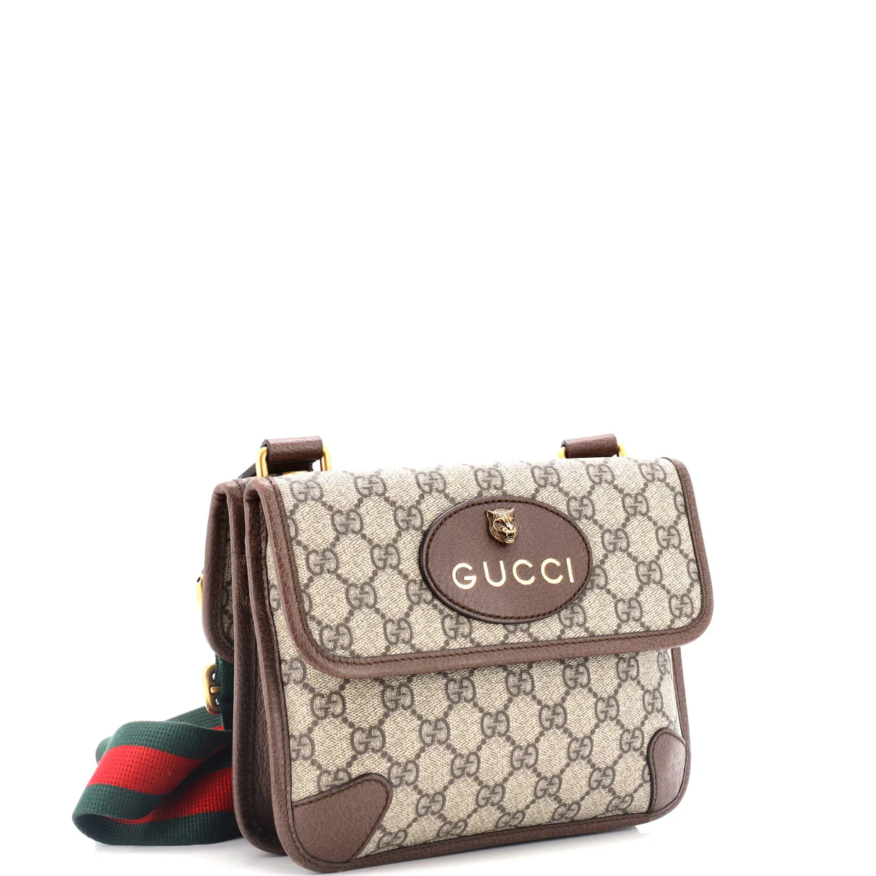 Neo Vintage Flap Messenger GG Coated Canvas Small - Deep Luxury