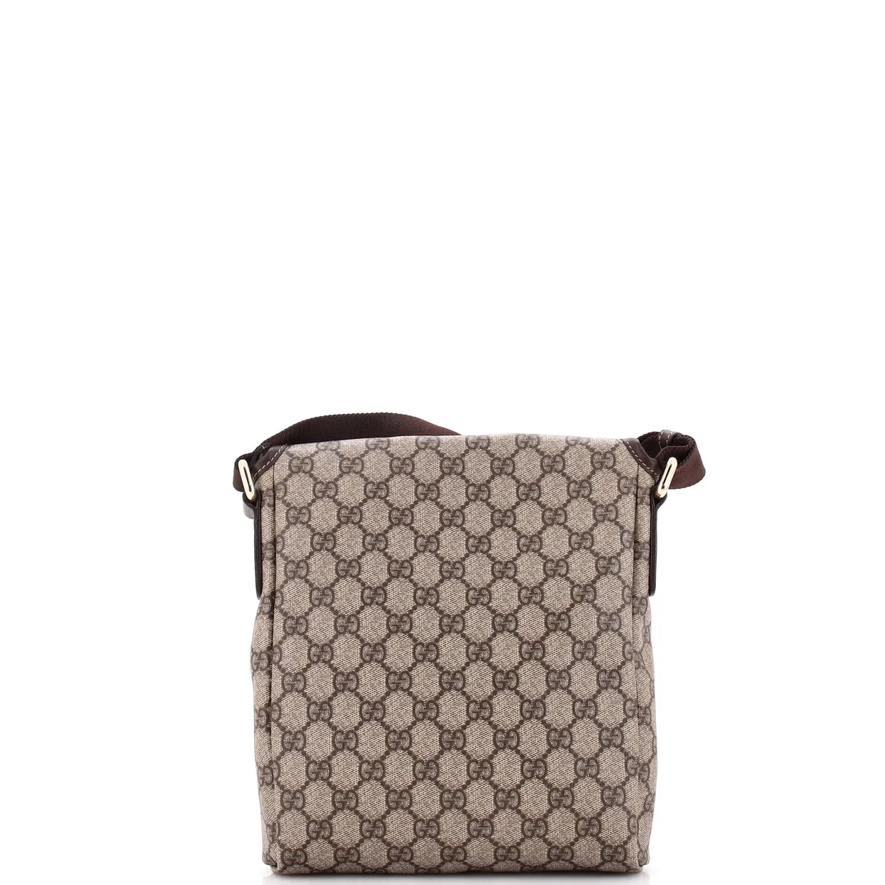 Flap Messenger GG Coated Canvas Small - Deep Luxury