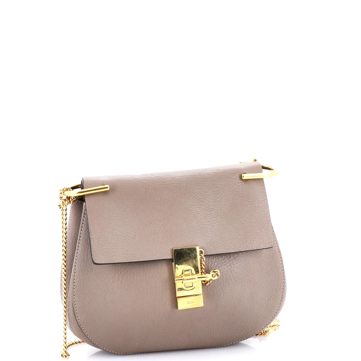 Drew Crossbody Bag Leather Small - Deep Luxury
