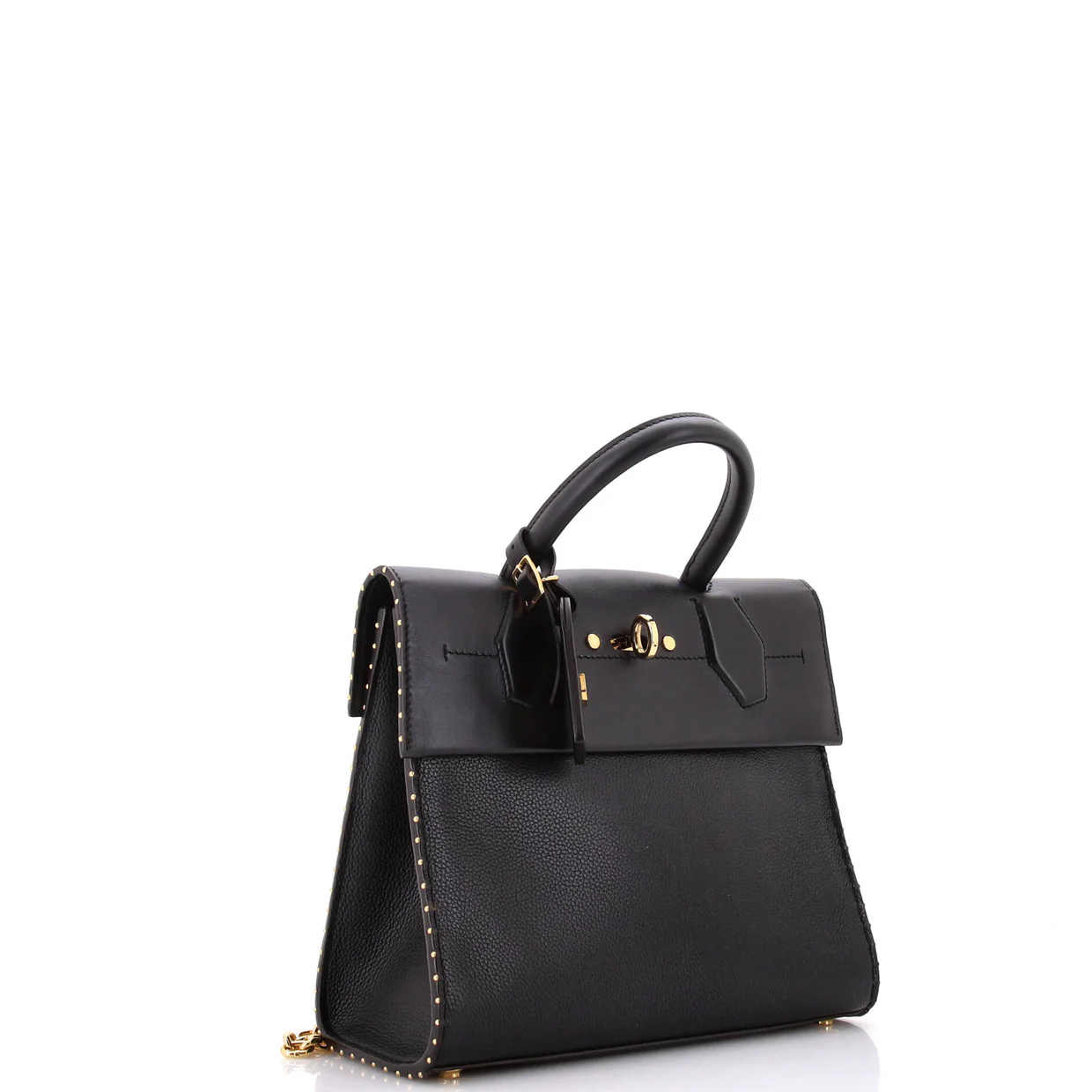 City Steamer One Handle Bag Leather - Deep Luxury