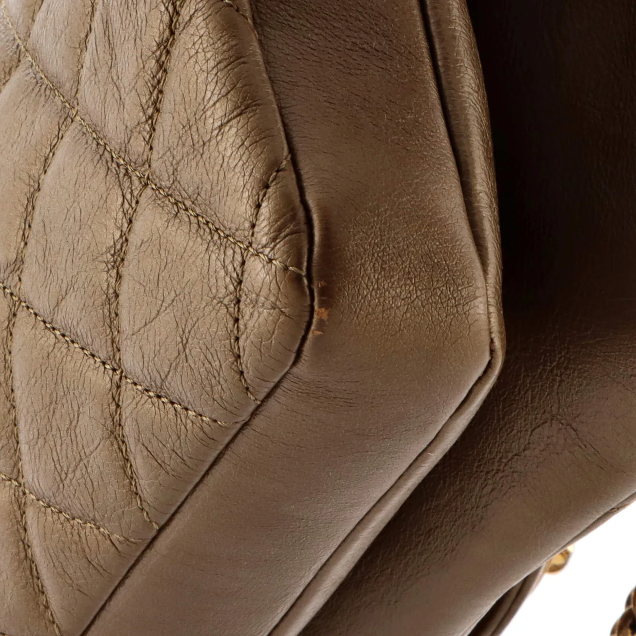 CC Crown Flap Bag Quilted Leather Medium - Deep Luxury