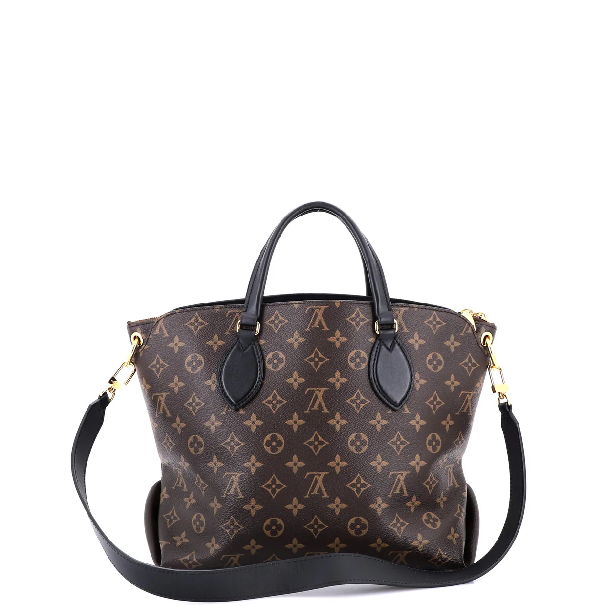 Flower Zipped Tote Monogram Canvas MM - Deep Luxury