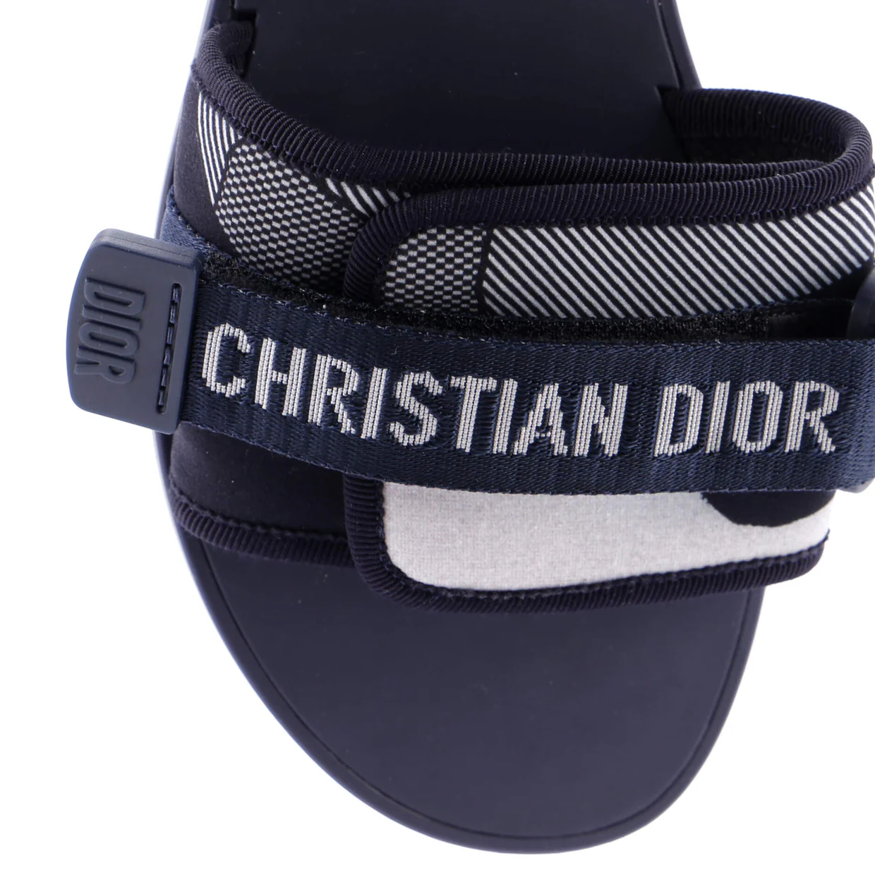 Women's Dio(r)evolution Slide Sandals Technical Fabric - Deep Luxury