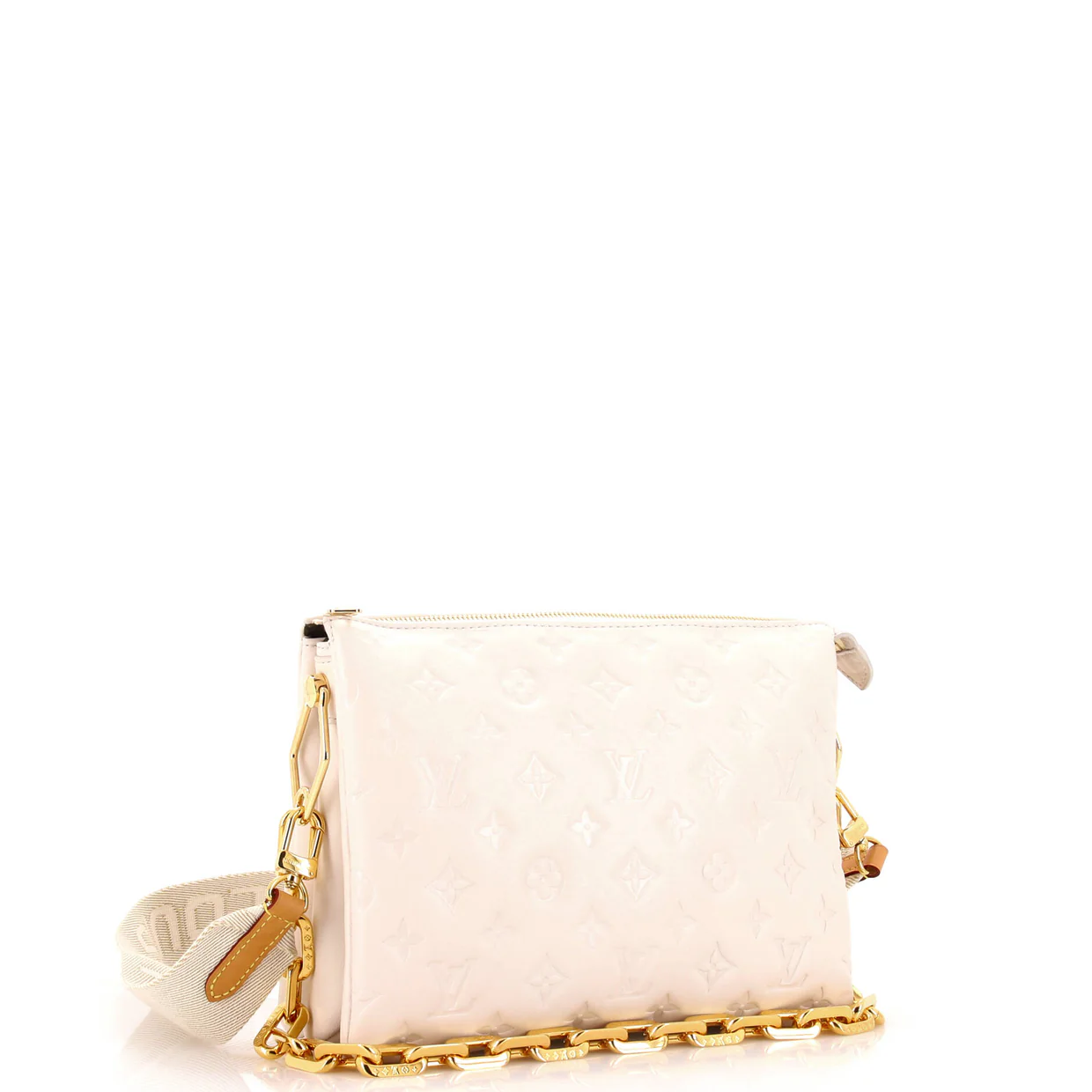 Coussin Bag Monogram Embossed Lambskin PM - Deep Luxury