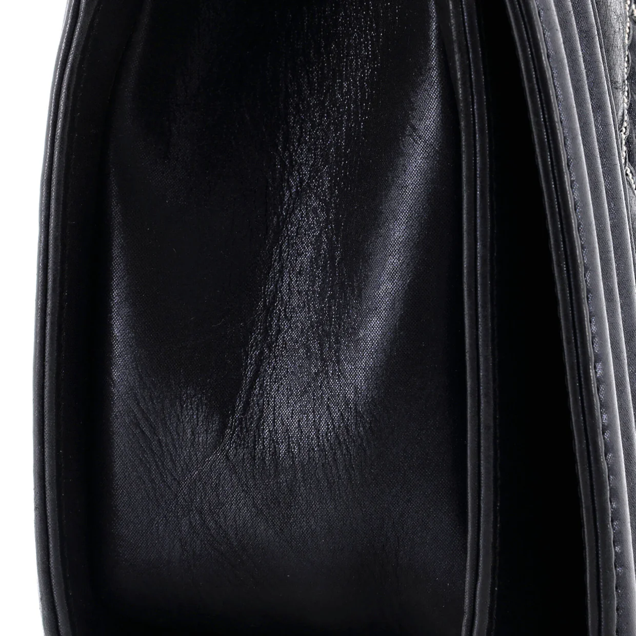 Boy Flap Bag Quilted Calfskin with Micro Chain Detail Old Medium - Deep Luxury