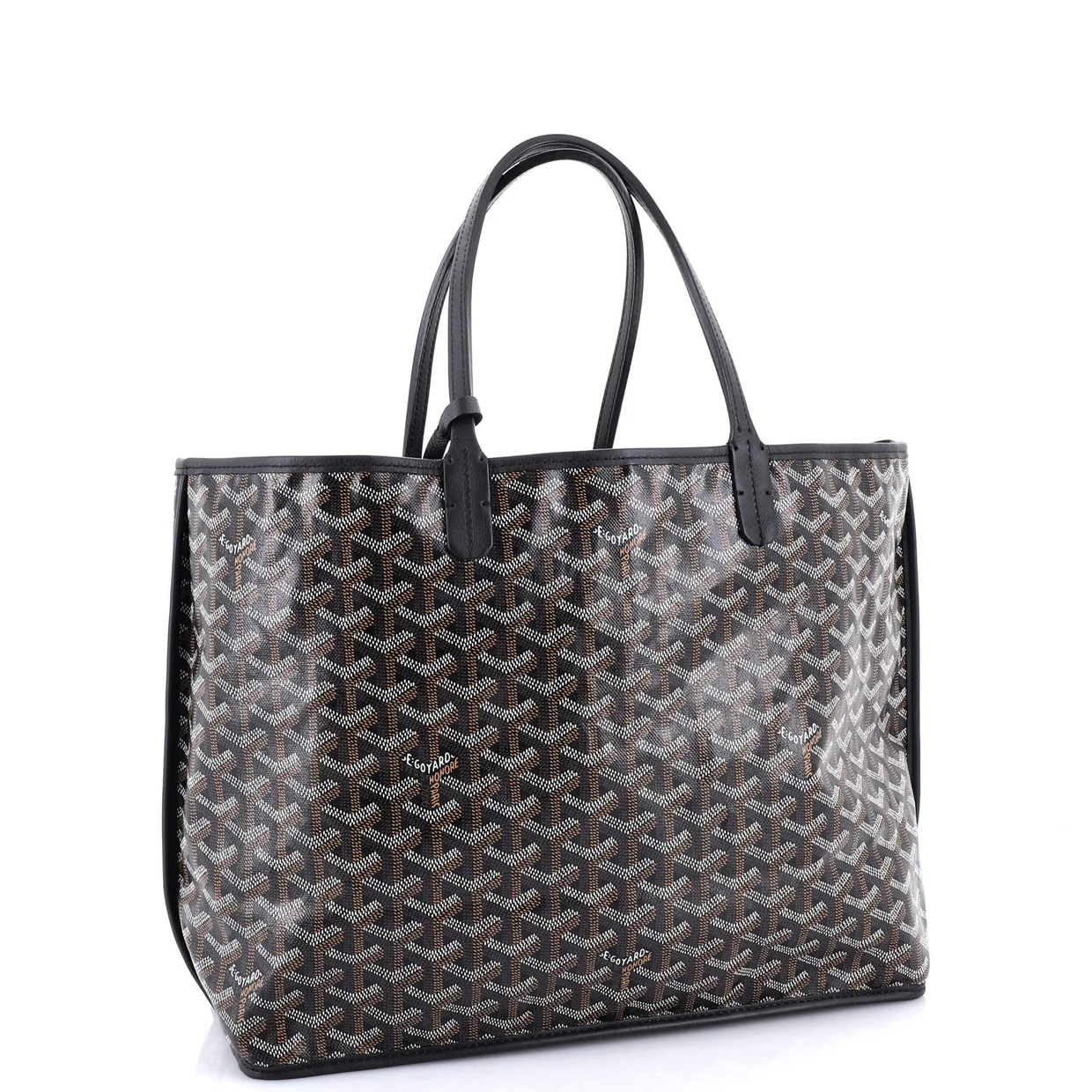 Anjou Reversible Tote Coated Canvas PM - Deep Luxury