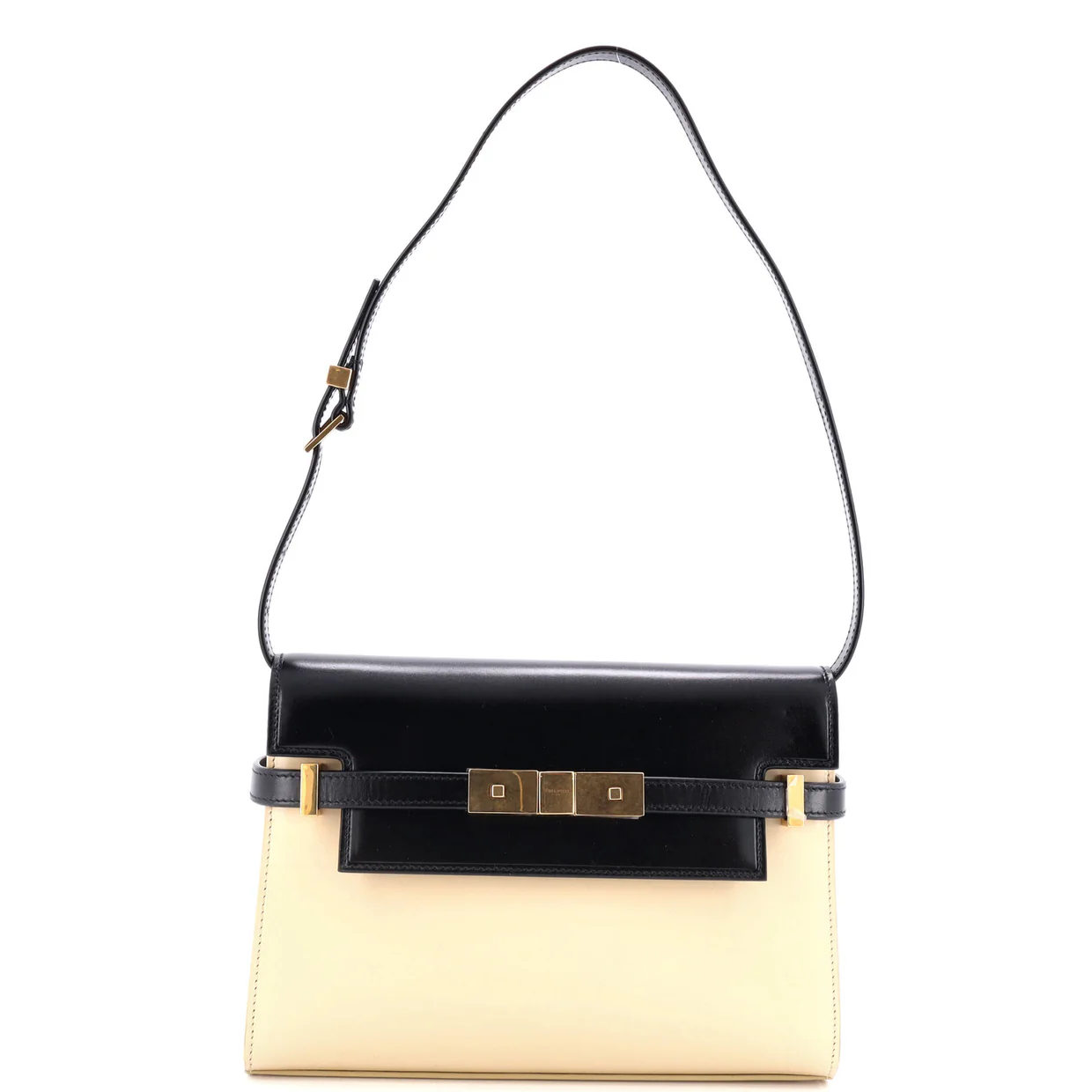 Manhattan Shoulder Bag Leather Small - Deep Luxury