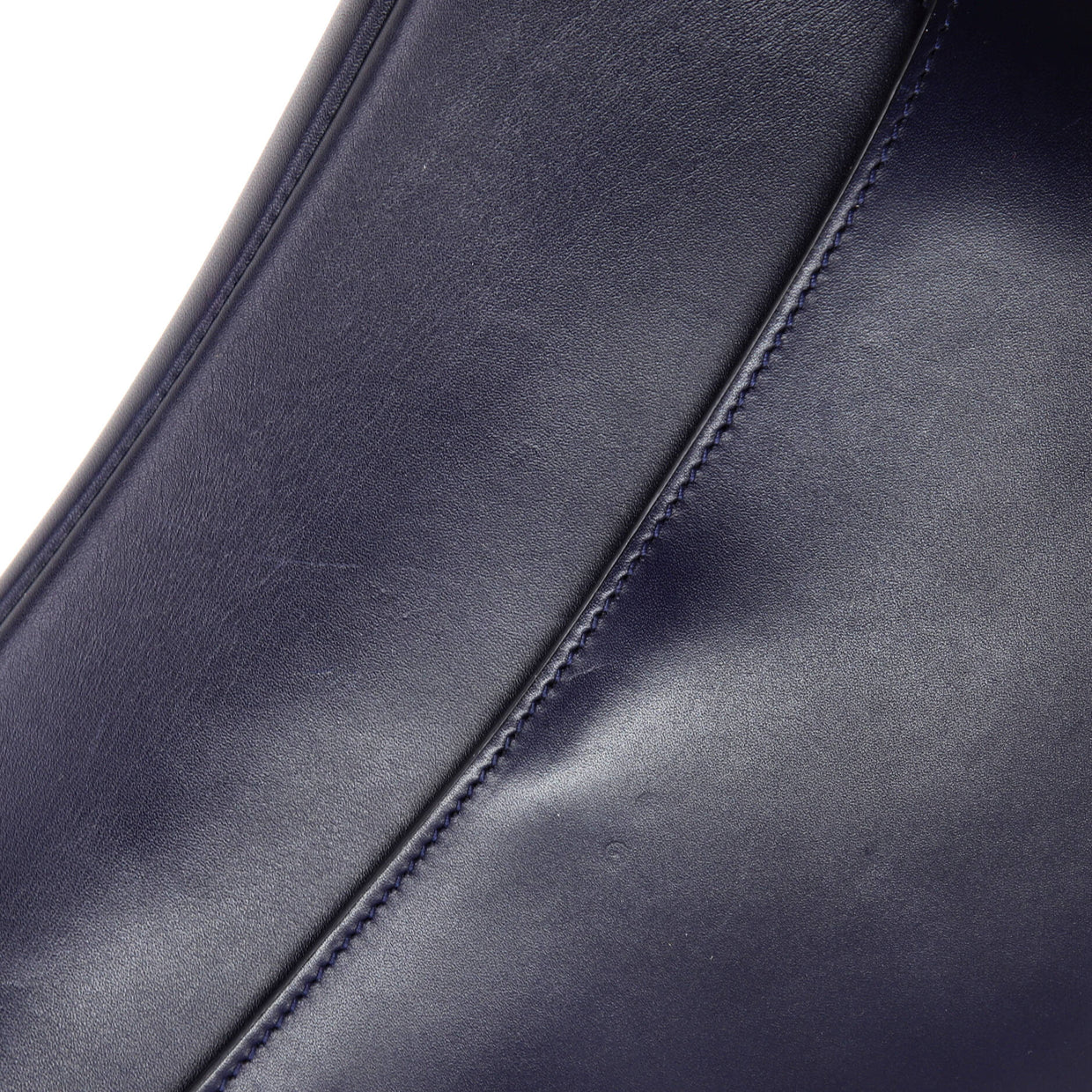 Saddle Handbag Leather Medium - Deep Luxury