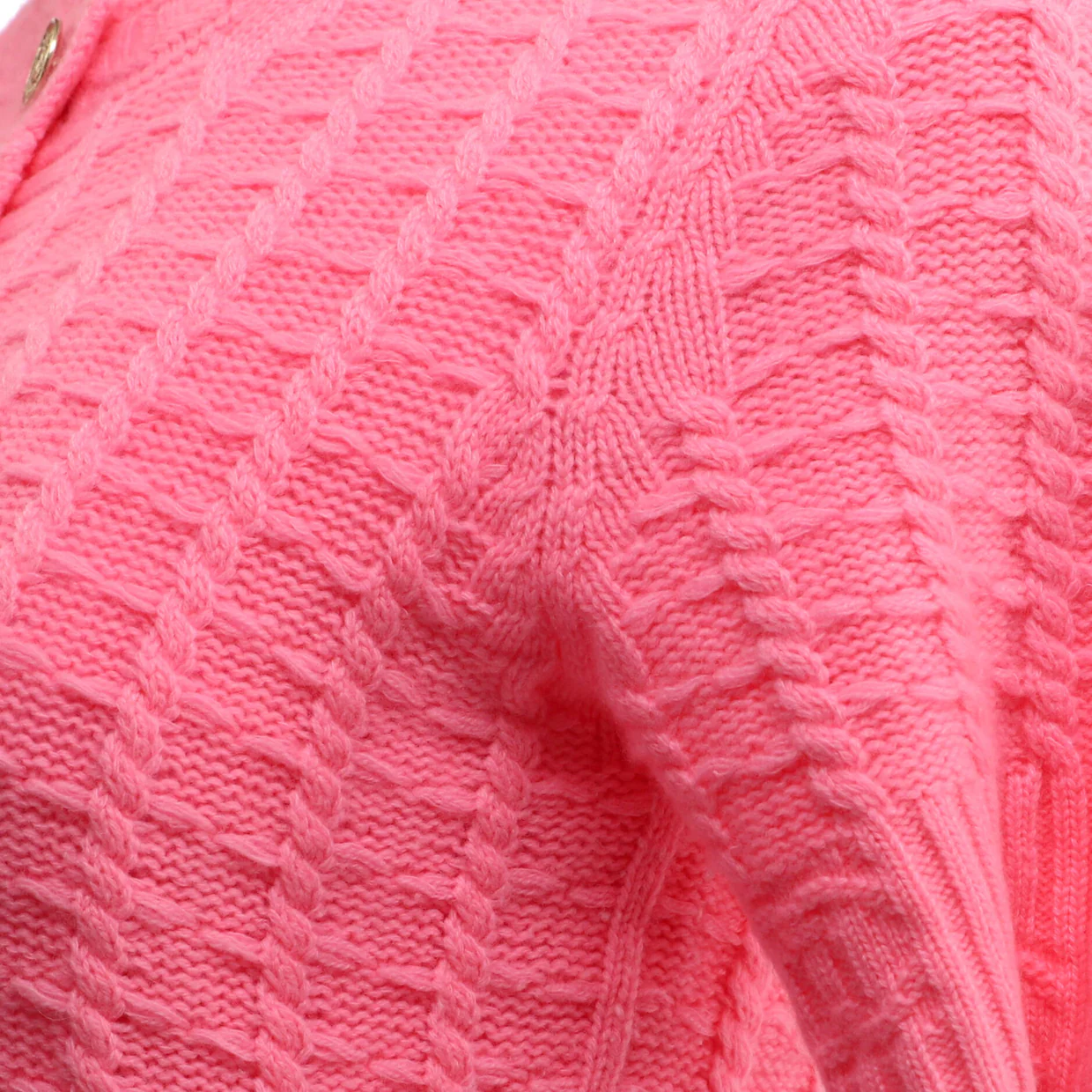 Women's CC Knit Short Sleeve Sweater Cashmere and Wool Blend - Deep Luxury