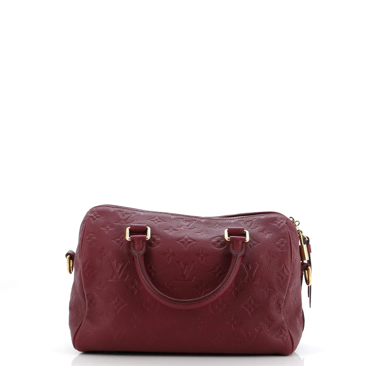 Speedy Bandouliere Bag Monogram Empreinte Leather 25 - Deep Luxury