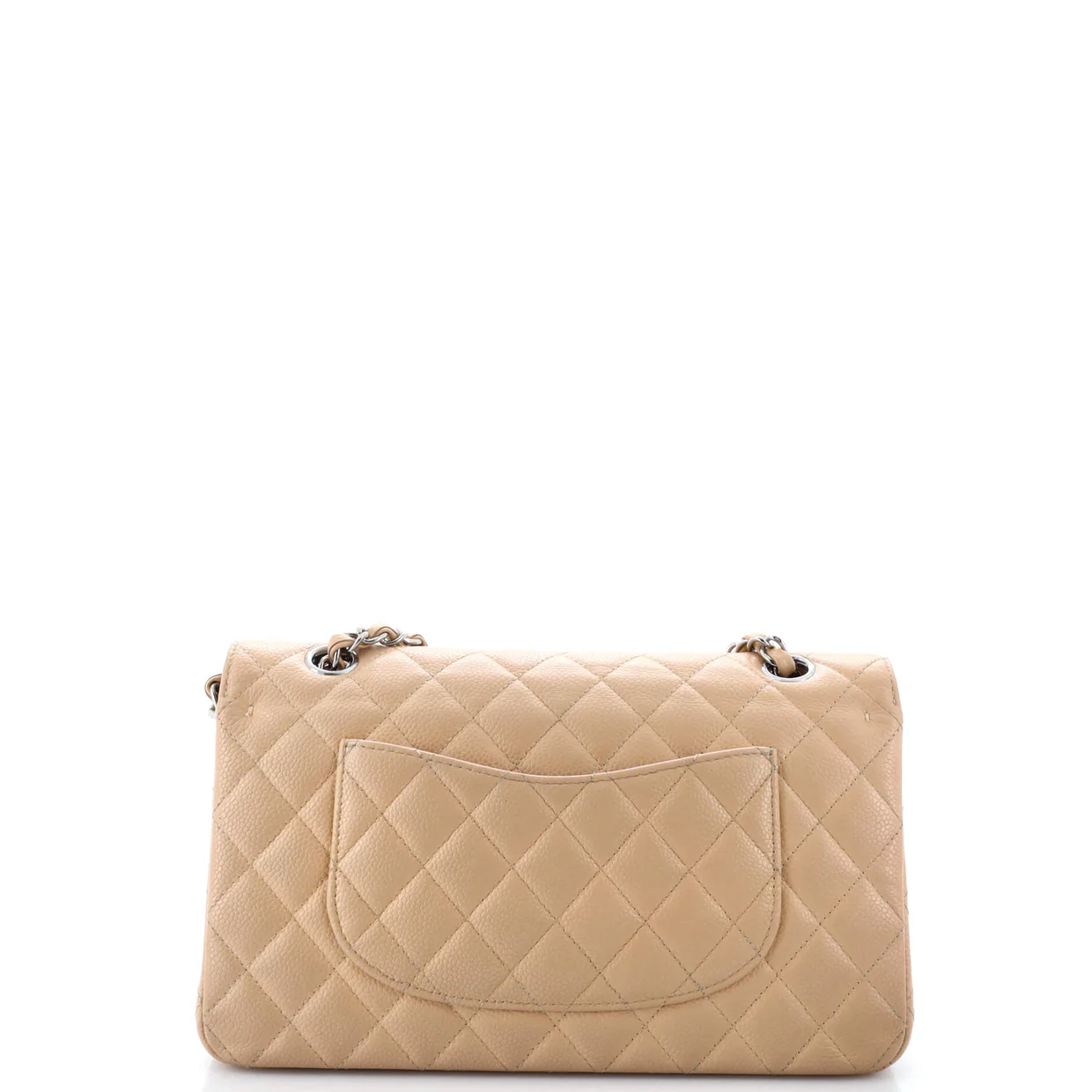 Classic Double Flap Bag Quilted Caviar Medium - Deep Luxury