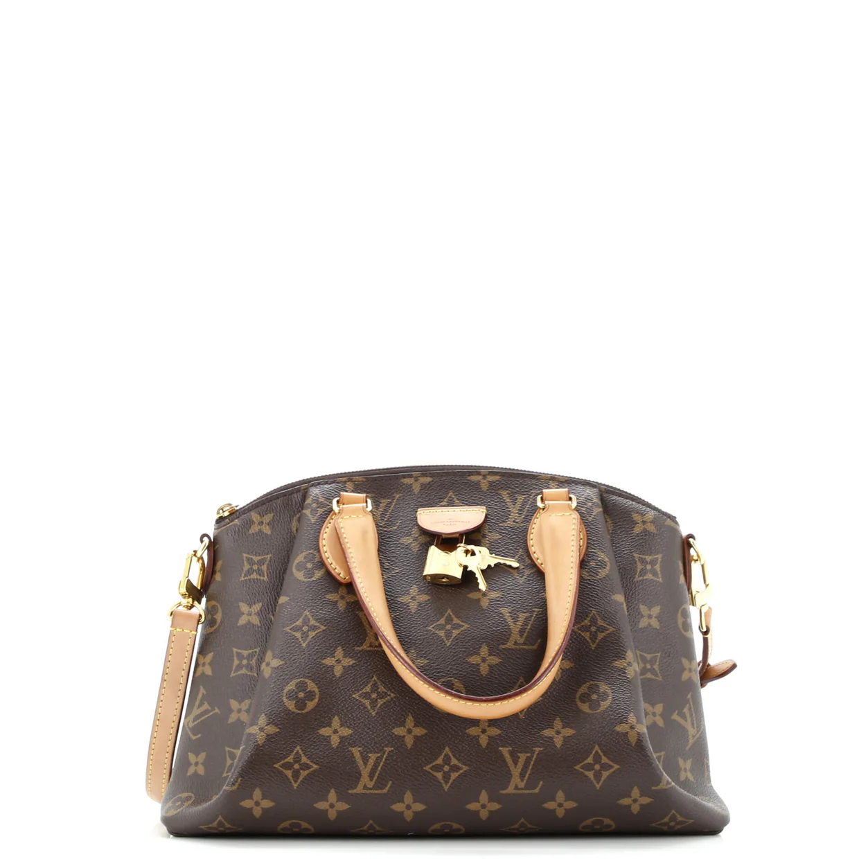 Rivoli Handbag Monogram Canvas PM - Deep Luxury