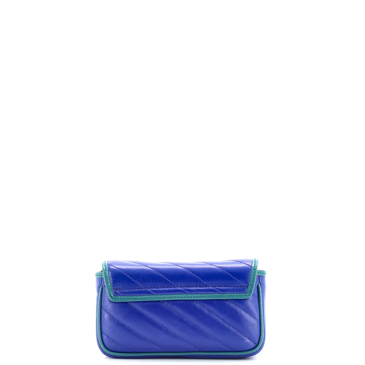 GG Marmont Flap Bag Diagonal Quilted Leather Super Mini - Deep Luxury