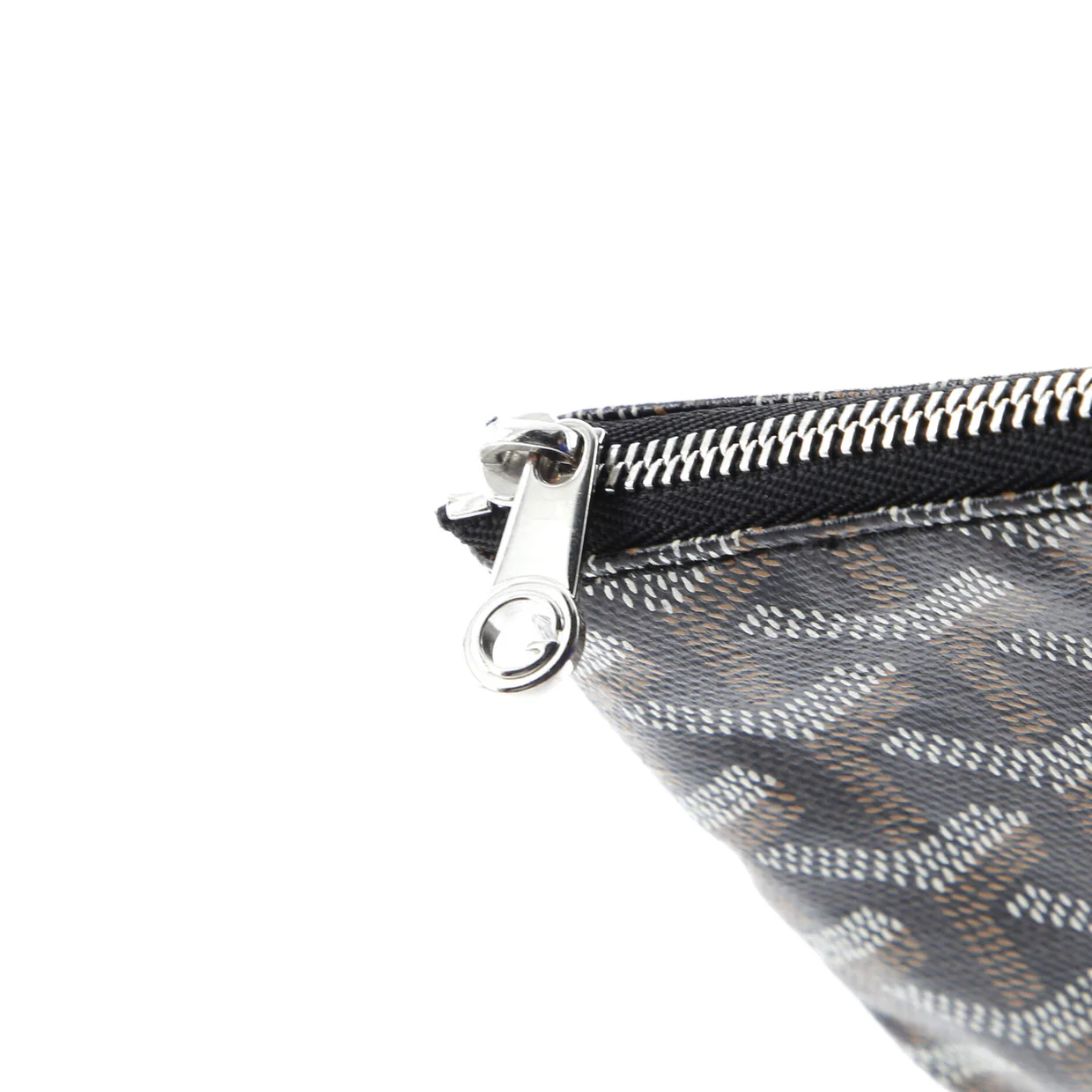 Senat Zip Pouch Coated Canvas Mini - Deep Luxury