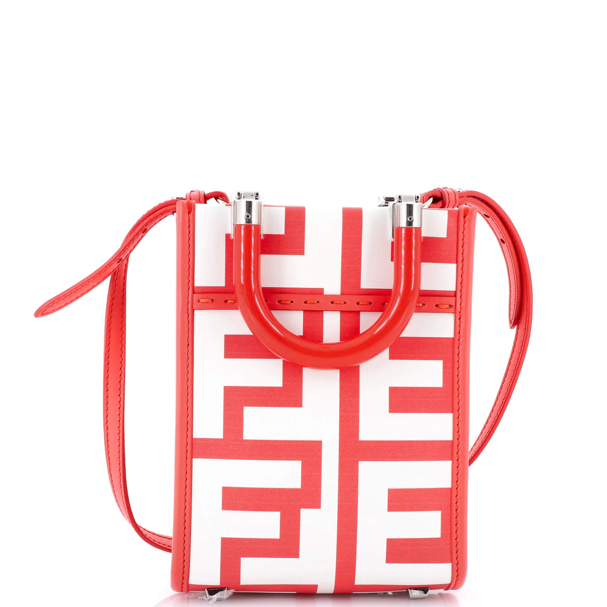 x Marc Jacobs Sunshine Shopper Tote Printed Leather Mini - Deep Luxury