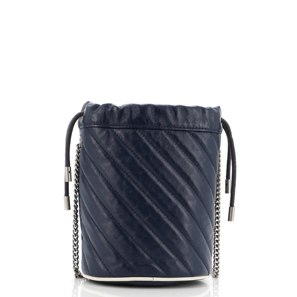 GG Marmont Bucket Bag Diagonal Quilted Leather Mini - Deep Luxury