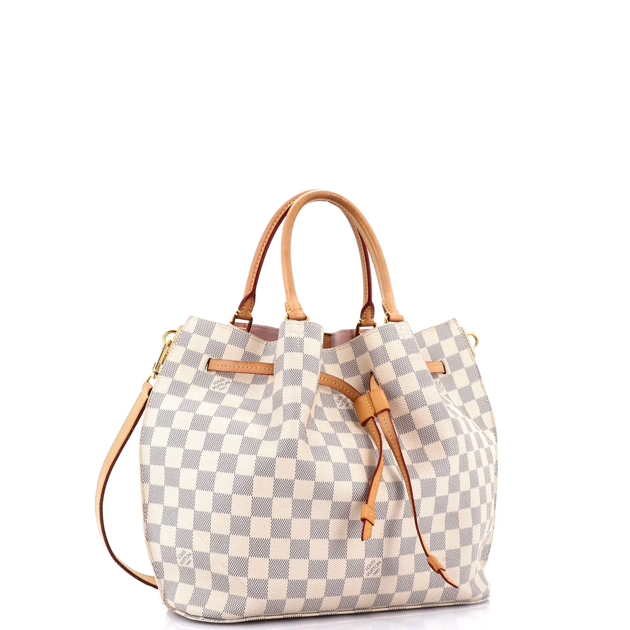Girolata Handbag Damier - Deep Luxury