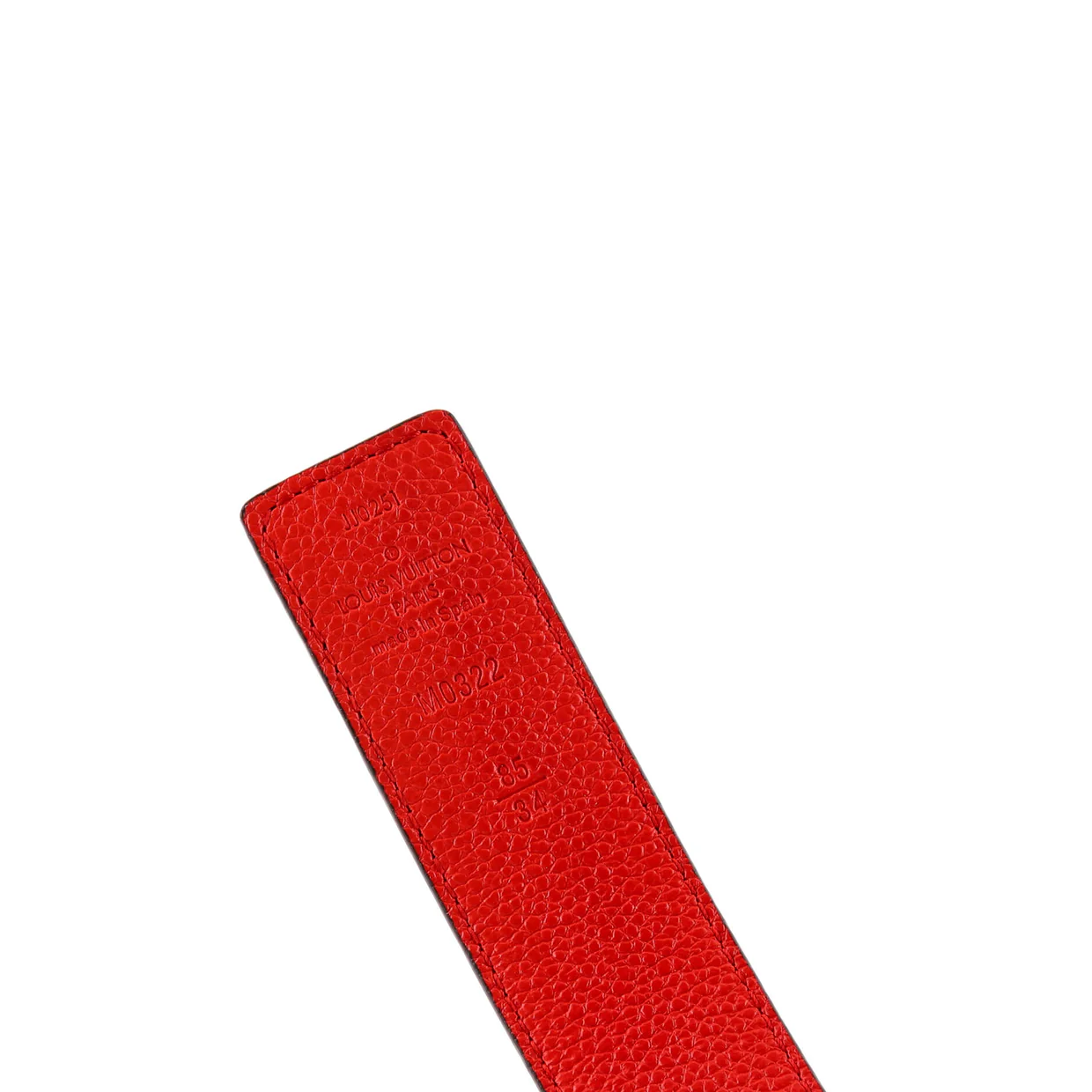 LV Initiales Reversible Belt Monogram Canvas and Leather Thin - Deep Luxury