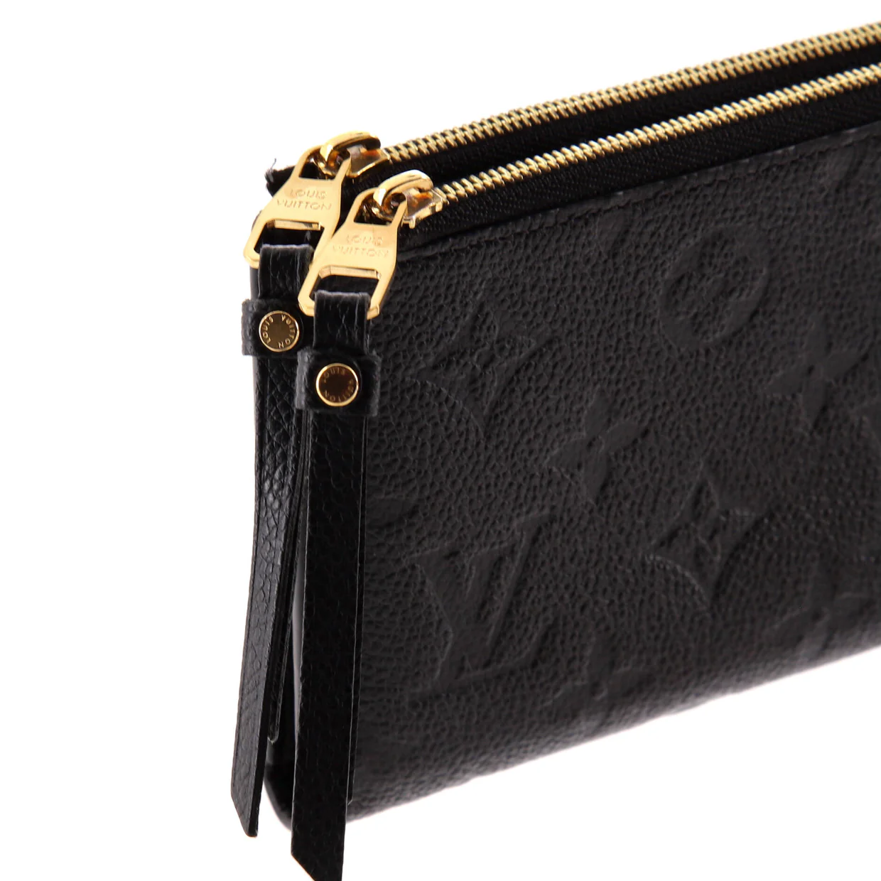 Adele Wallet Monogram Empreinte Leather - Deep Luxury