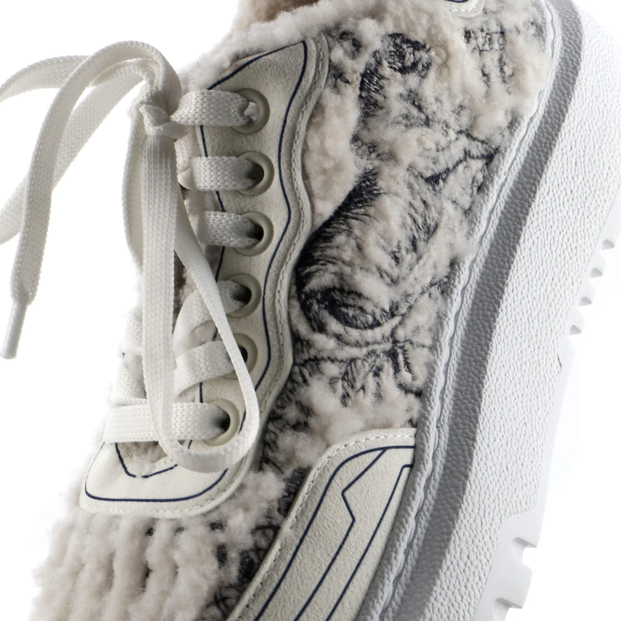 Women's Addict Sneaker Shearling - Deep Luxury