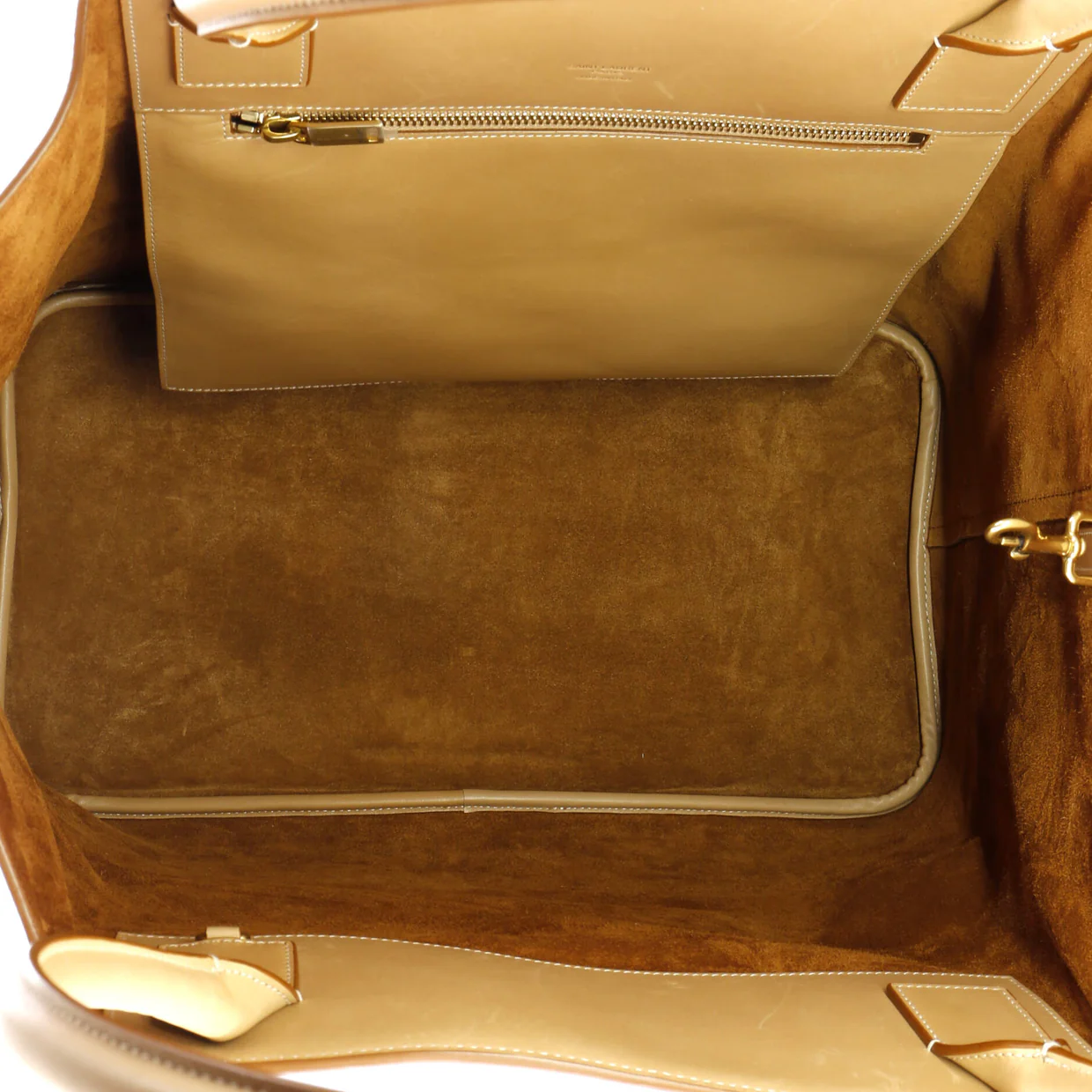 Rive Gauche Tote Bag Leather Large - Deep Luxury