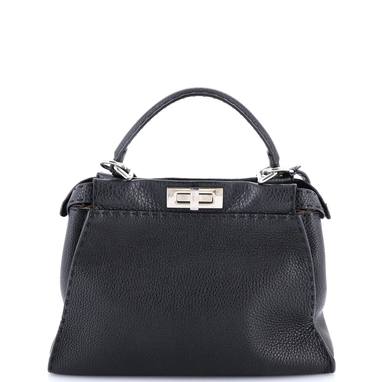 Selleria Peekaboo Bag Leather Medium - Deep Luxury