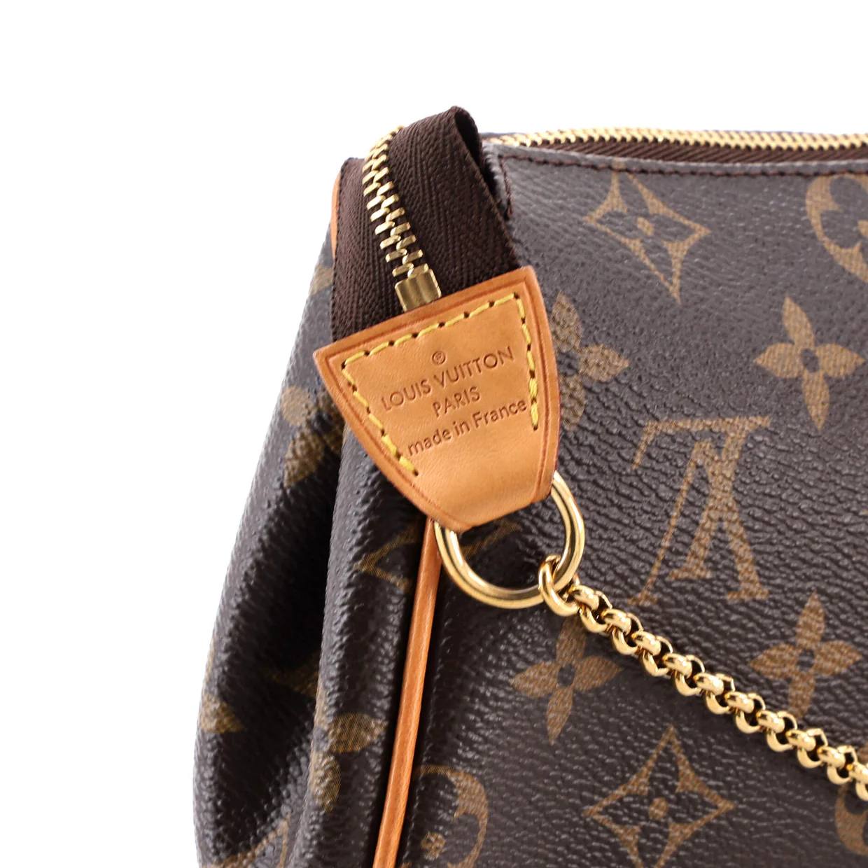 Eva Handbag Monogram Canvas - Deep Luxury