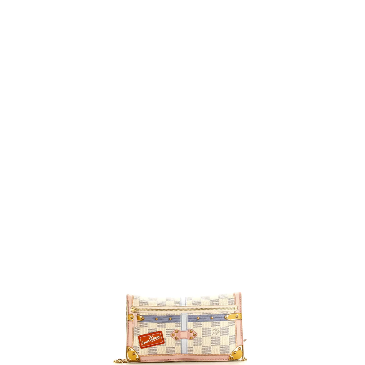 Weekend Pochette Limited Edition Damier Summer Trunks - Deep Luxury