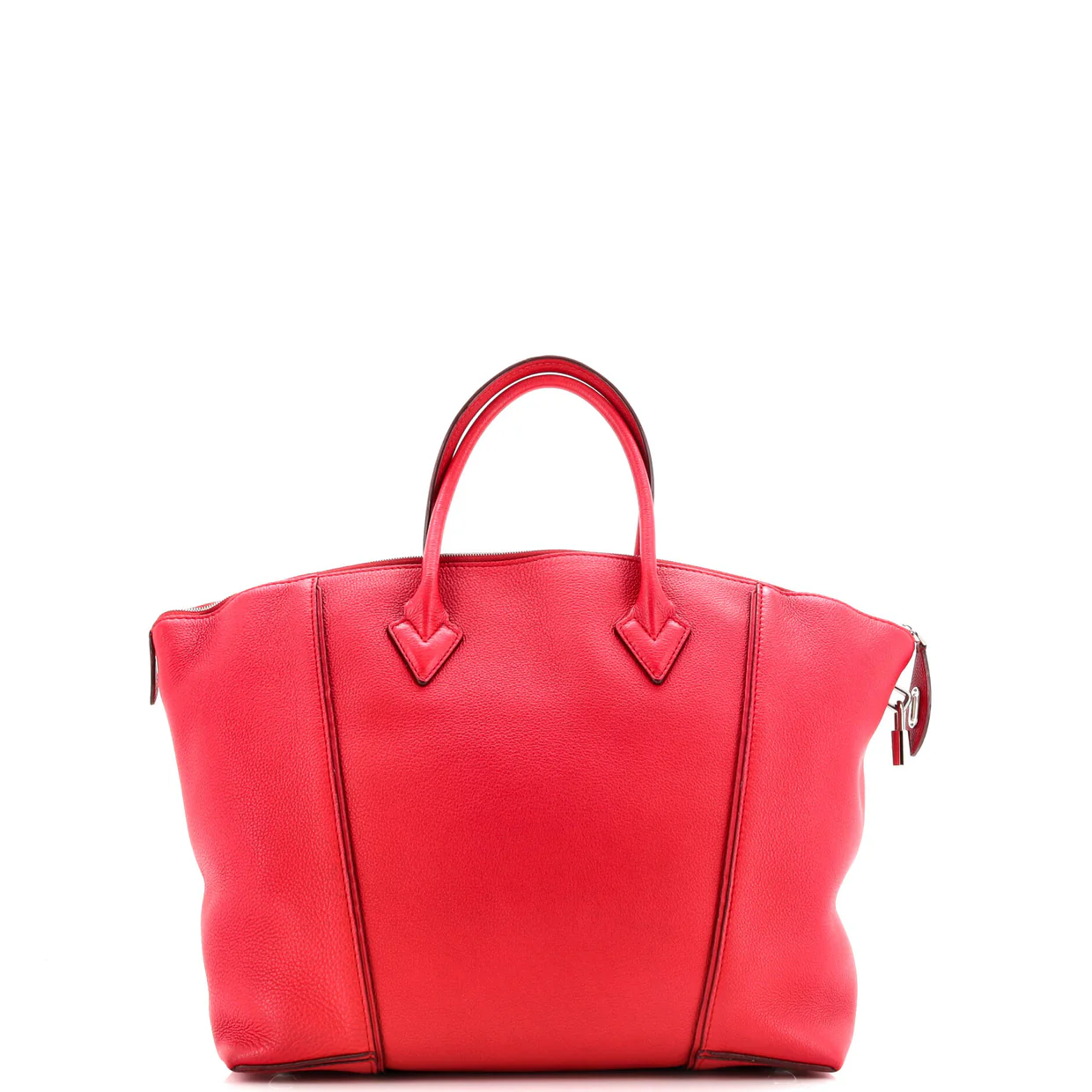 Soft Lockit Handbag Leather MM - Deep Luxury