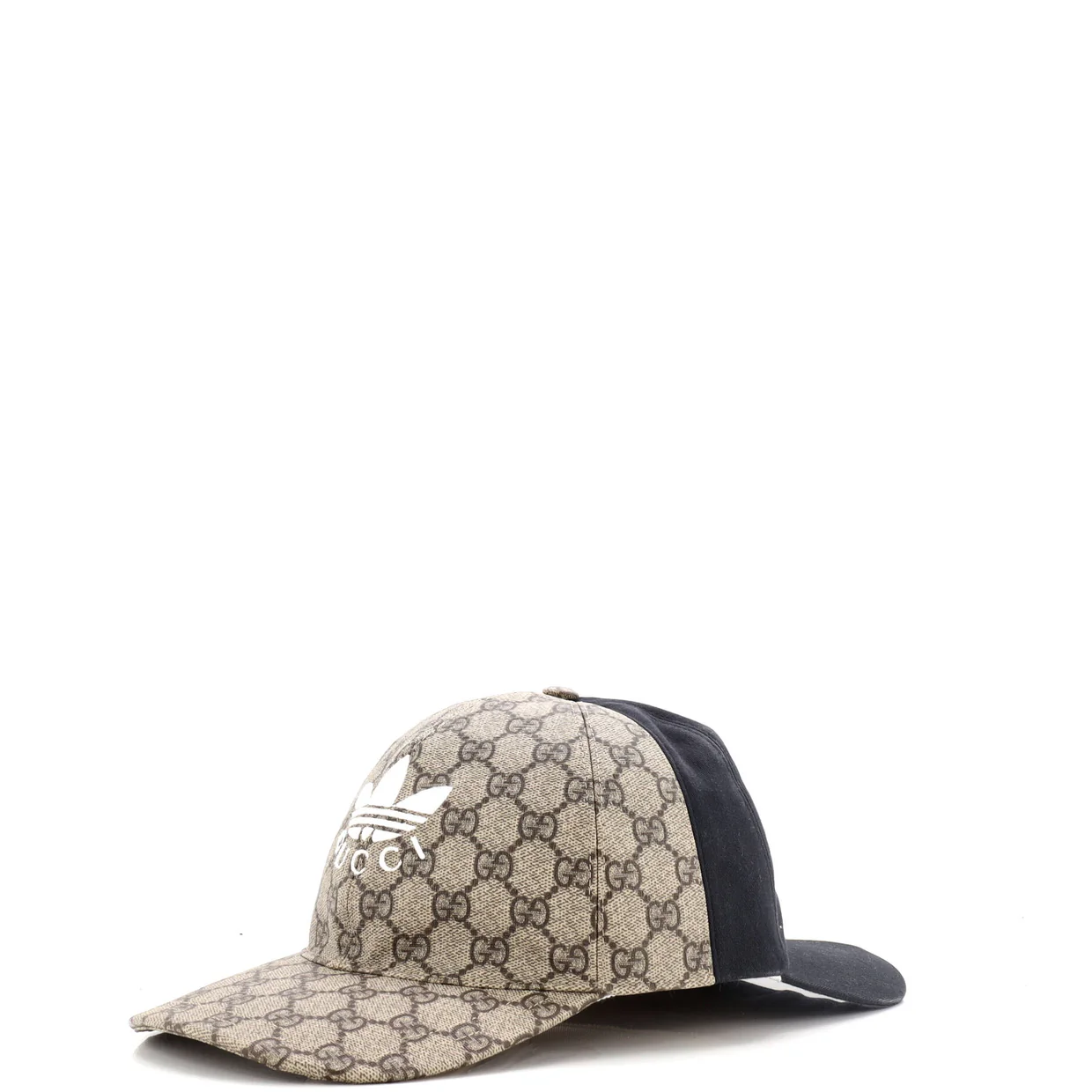 x adidas Double Sided Baseball Cap Embroidered GG Coated Canvas and Canvas - Deep Luxury