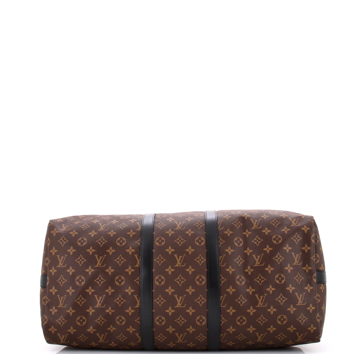 Keepall Bandouliere Bag Macassar Monogram Canvas 55 - Deep Luxury