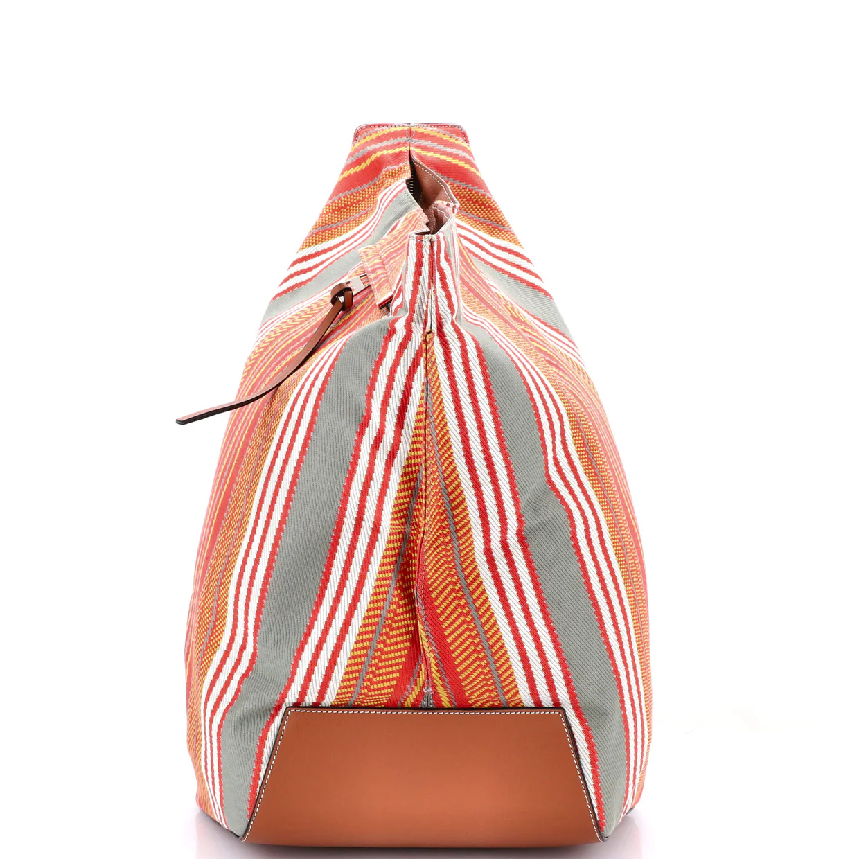Anton Backpack Striped Canvas Small - Deep Luxury