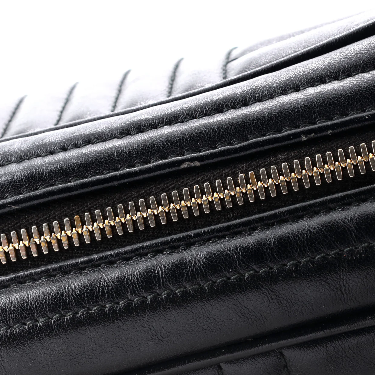 Camera Bag Diagramme Quilted Leather Small - Deep Luxury