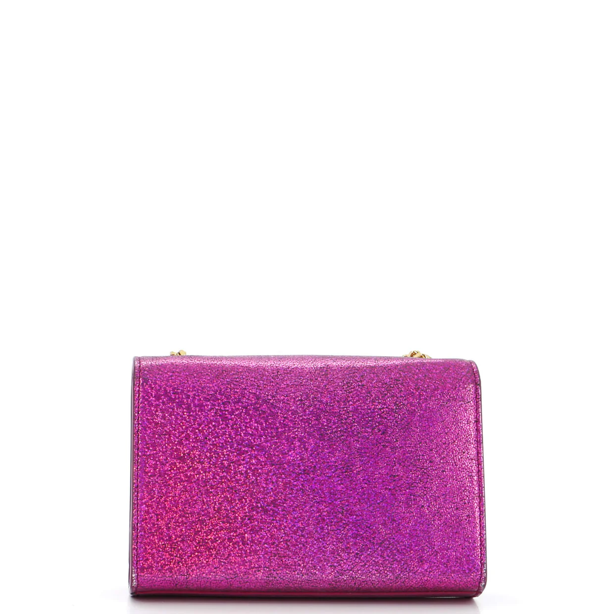 Classic Monogram Crossbody Bag Glitter Leather Small - Deep Luxury