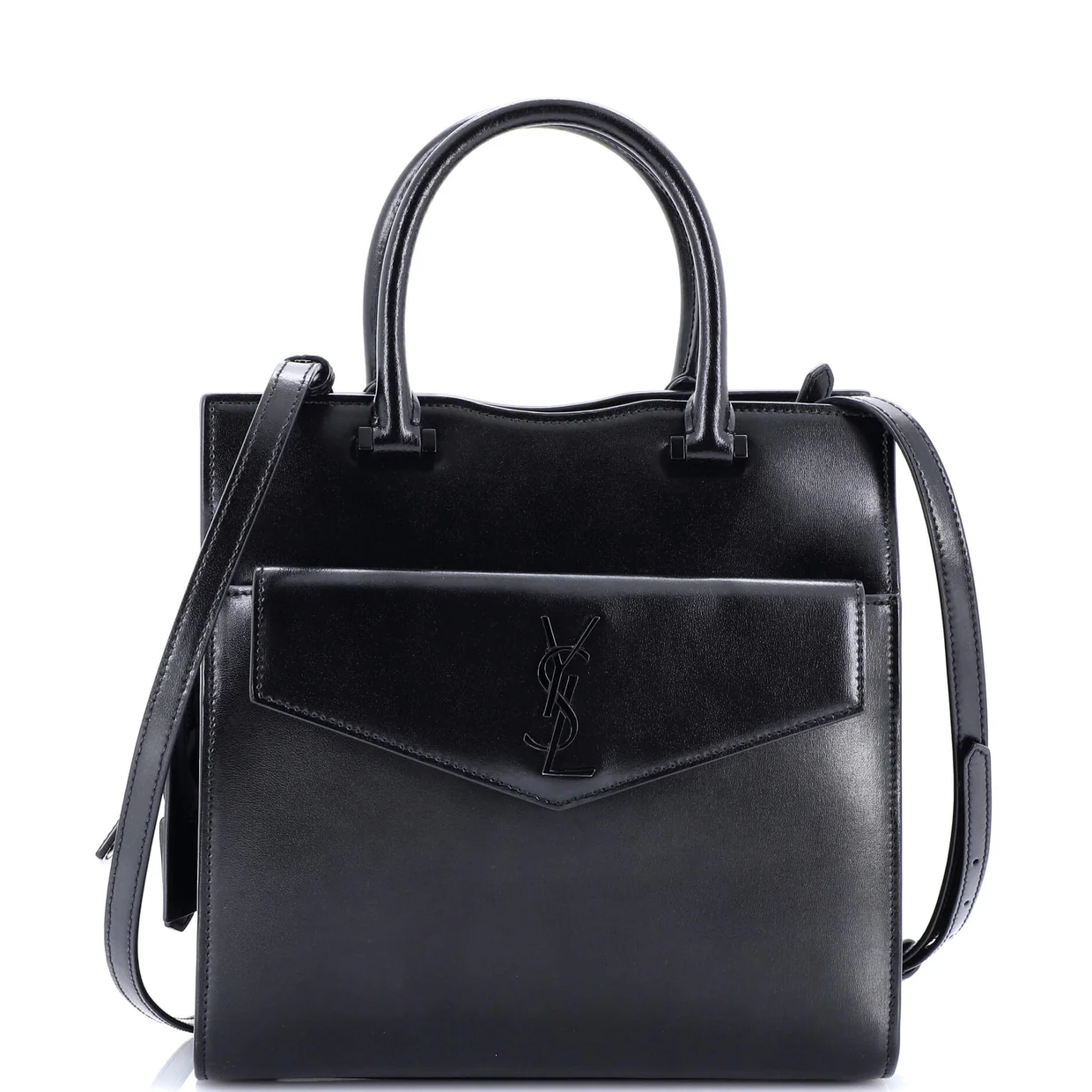 Uptown Tote Leather Small - Deep Luxury