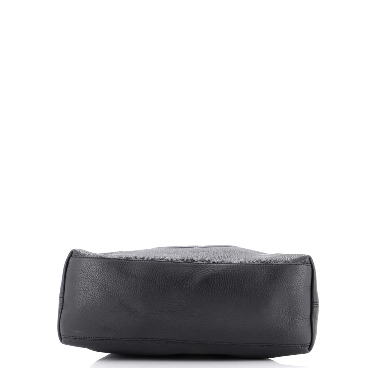 Soho Chain Strap Shoulder Bag Leather Medium - Deep Luxury