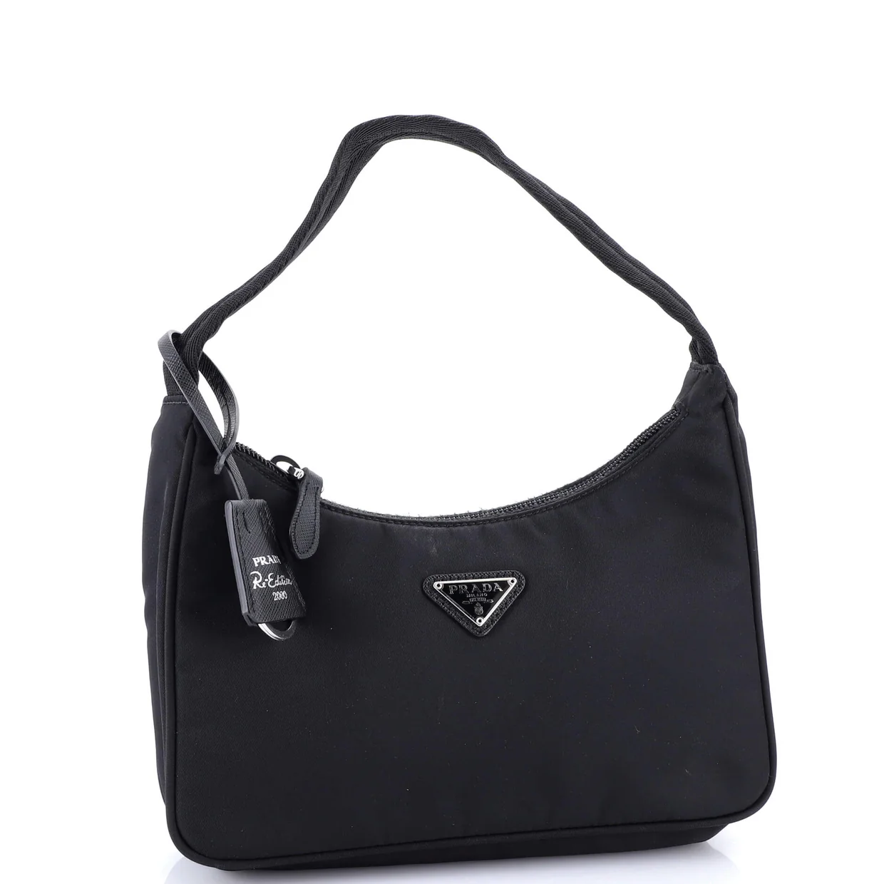 Re-Edition 2000 Hobo Tessuto Mini - Deep Luxury
