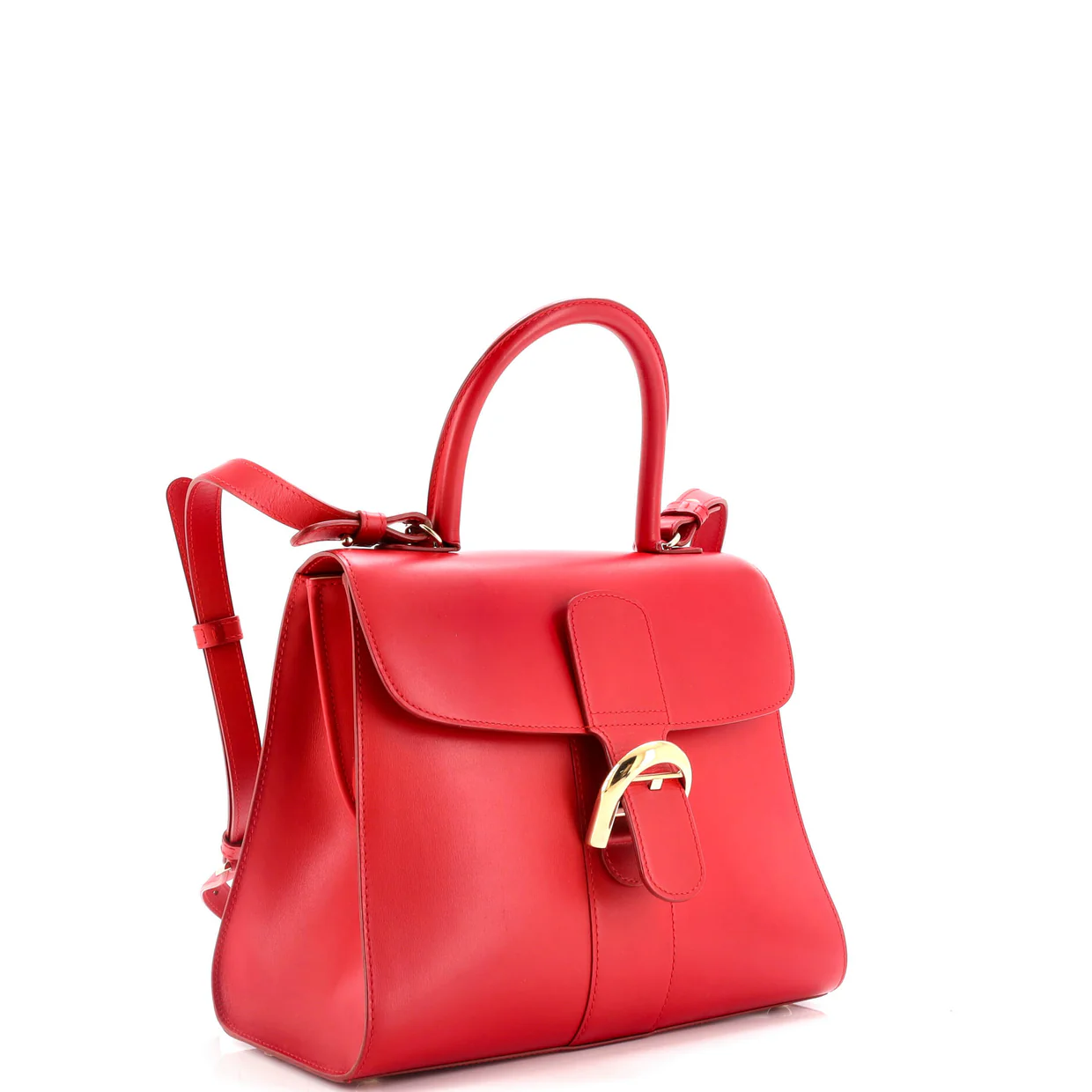 Brillant Top Handle Bag Leather MM - Deep Luxury