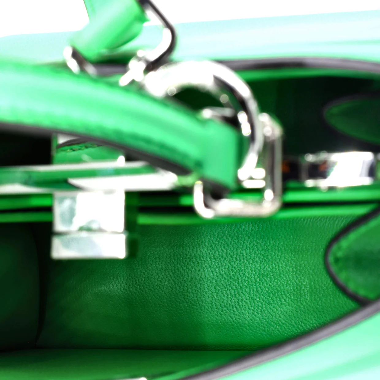 Peekaboo ISeeU Bag Leather Petite - Deep Luxury