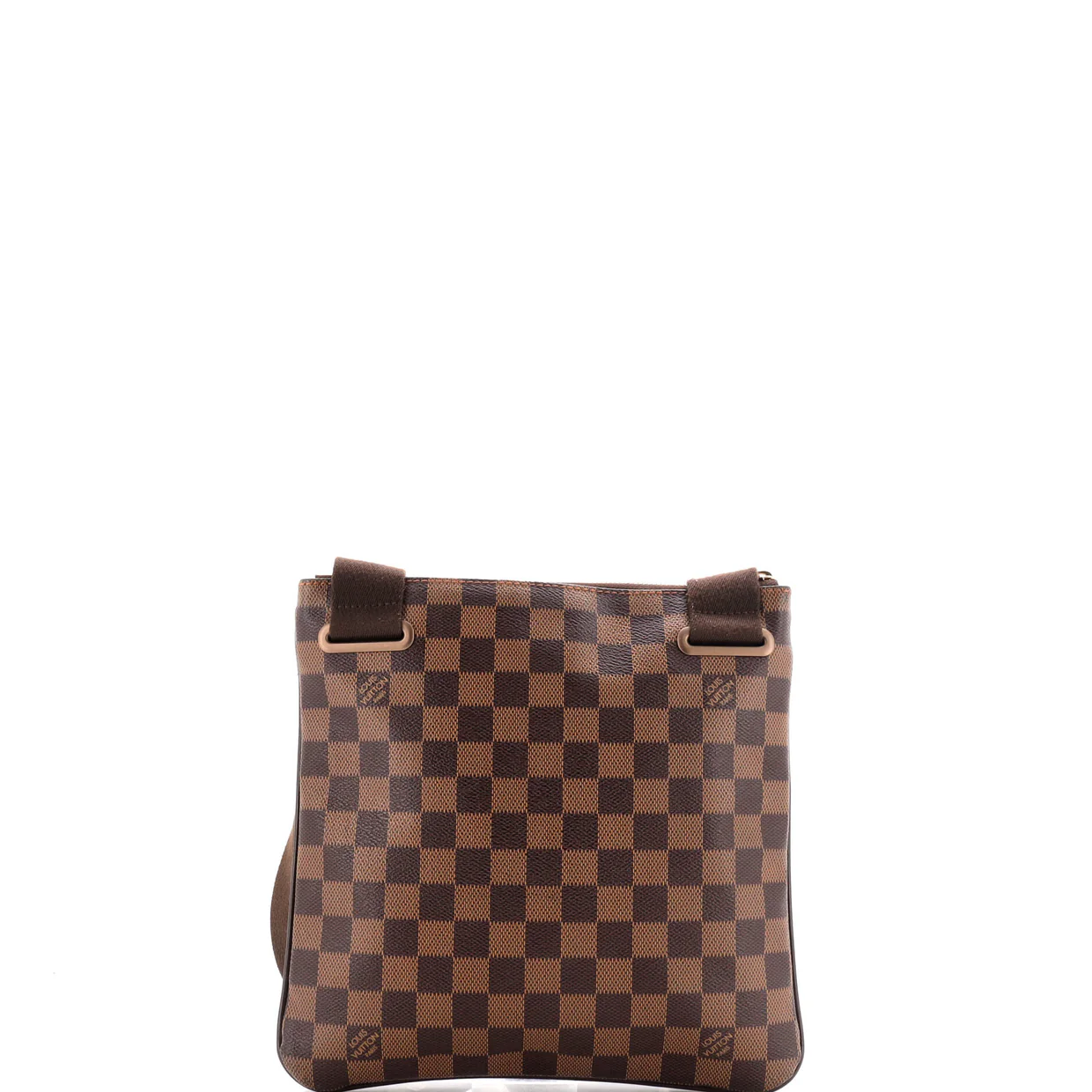 Brooklyn Pochette Plate Damier - Deep Luxury
